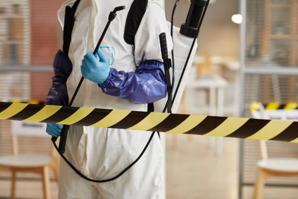 Professional Biohazard technician working in Cantua Creek, CA